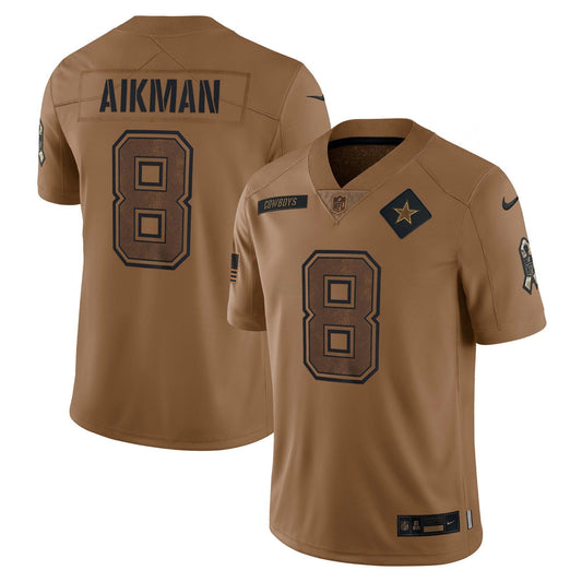 Camisa NFL Troy Aikman Dallas 2023 Salute To Service Limited Jersey - Salute To Service