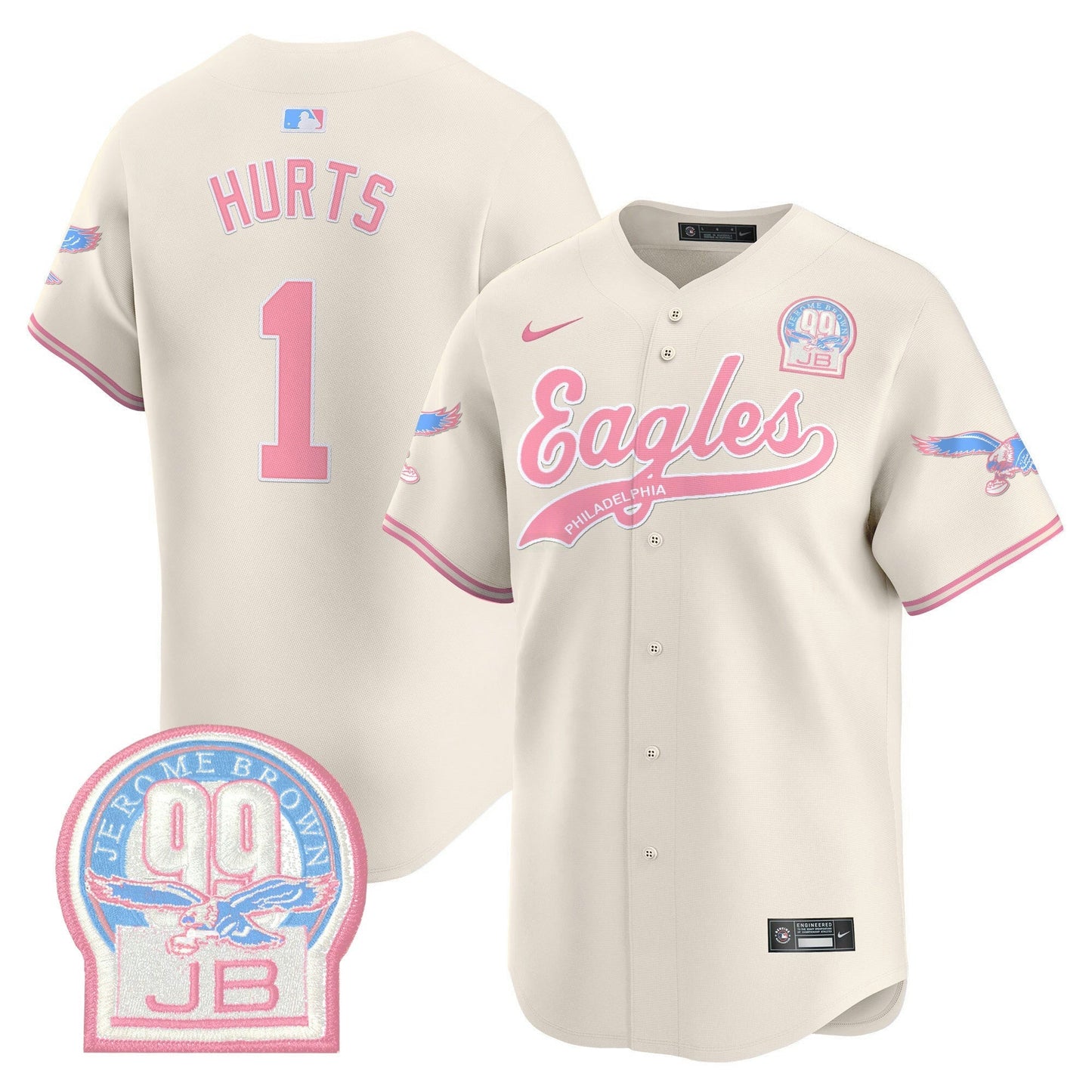 Camisa NFL Unisex Bubblegum Pink Vapor Premier Limited Jersey