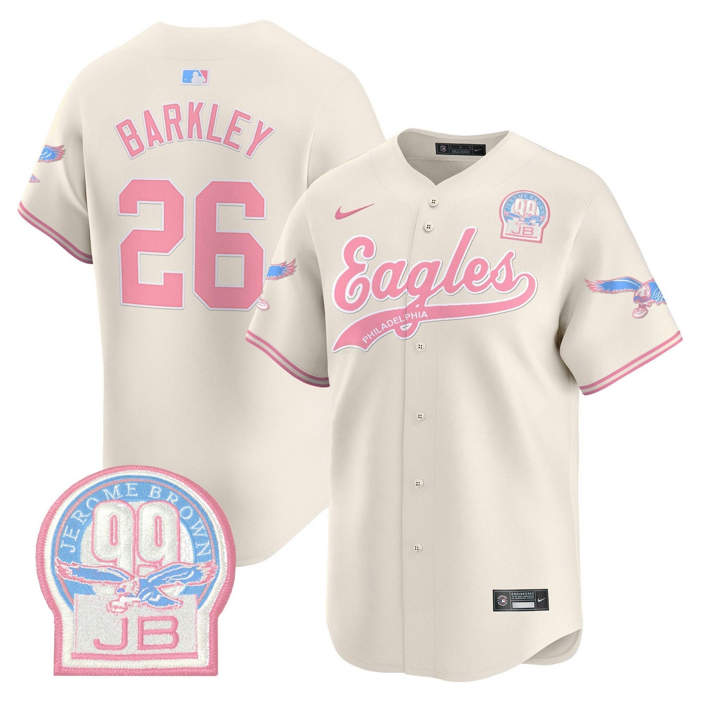 Camisa NFL Unisex Bubblegum Pink Vapor Premier Limited Jersey