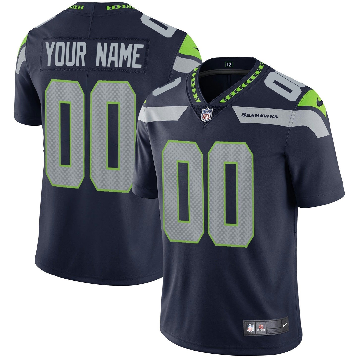 Camisa NFL Seattle Seahawks Vapor Jersey