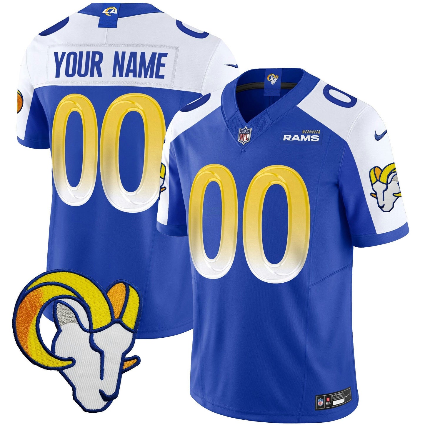 Camisa NFL Los Angeles Rams Vapor Limited Jersey V2