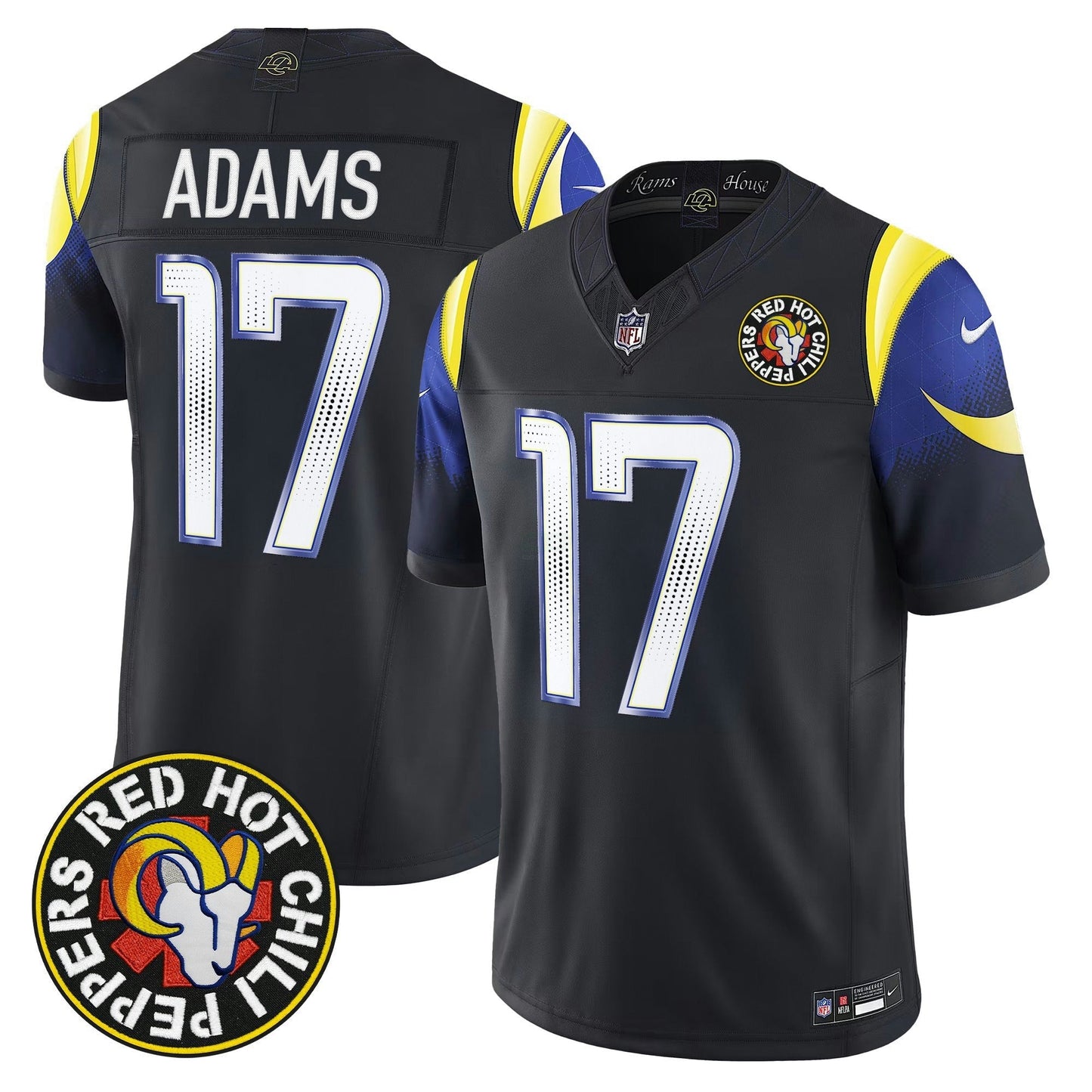 Camisa NFL Vermelha Hot Chili Peppers x Los Angeles Vapor Limited Jersey