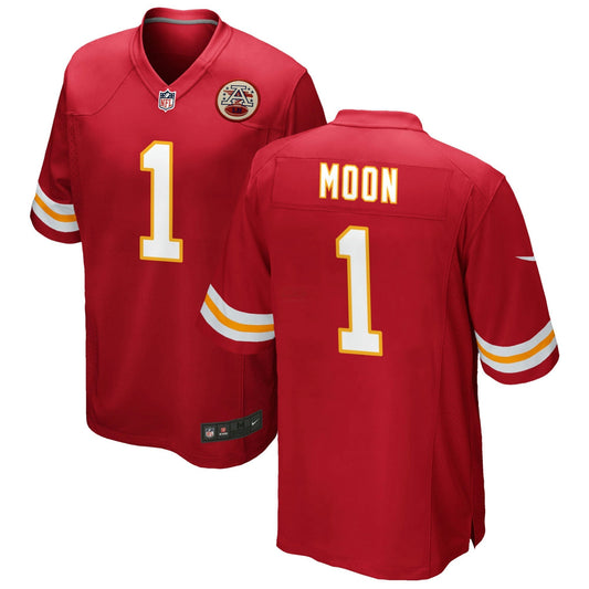 Camisa NFL Warren Moon Kansas City Vermelha Jersey - Vermelha