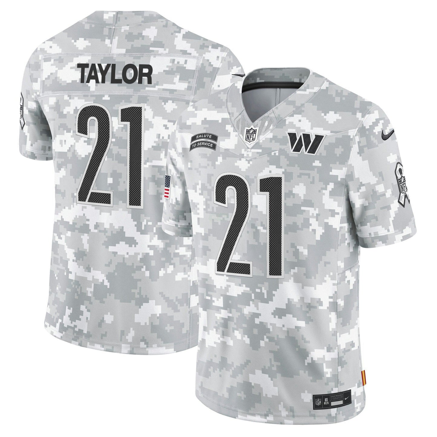 Camisa NFL Washington 2024 Salute to Service Vapor Limited Jersey – Arctic Camo