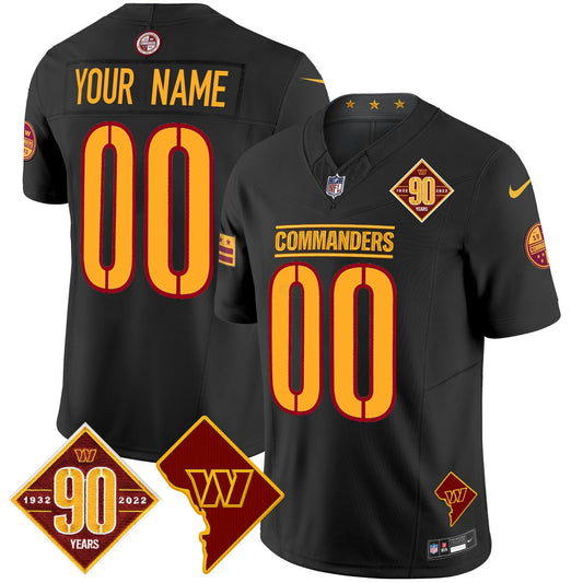 Camisa NFL Washington 90th Anniversary & Home Patch Vapor Limited Jersey