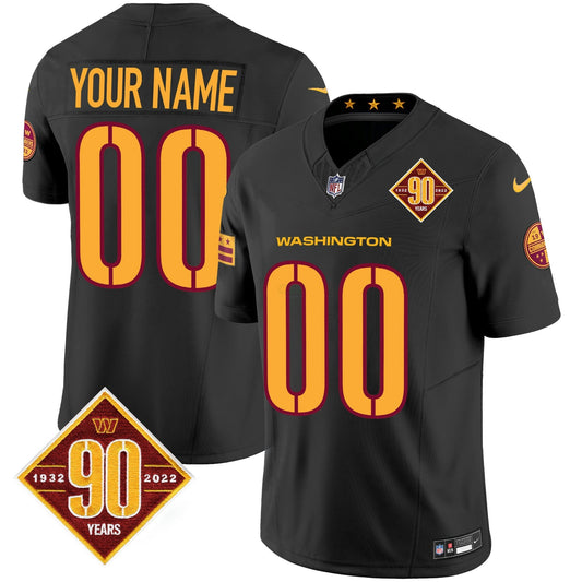 Camisa NFL Washington 90th Anniversary Patch Vapor Jersey V3