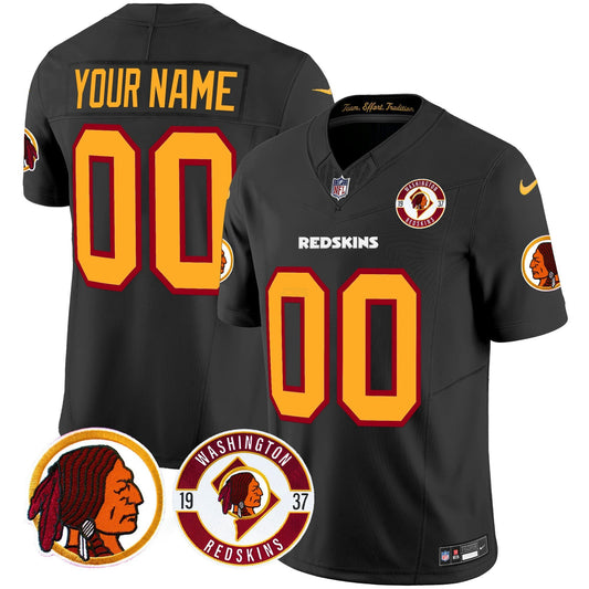 Camisa NFL Washington Commanders Washington Redskins 2024 Vapor Limited Jersey – Est. 1937 Patch