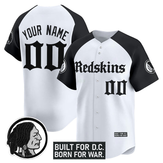Camisa NFL Washington Commanders Washington Redskins ‘Gothic Capital Edition’ Vapor Jersey