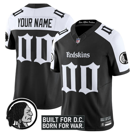 Camisa NFL Washington Commanders Washington Redskins ‘Gothic Capital Edition’ Vapor Limited Jersey V2