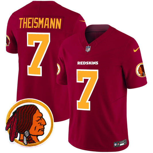 Camisa NFL Washington Commanders Washington Redskins Throwback Vapor Limited Jersey