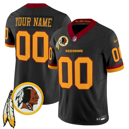 Camisa NFL Washington Commanders Washington Redskins Throwback Vapor Limited Jersey V3
