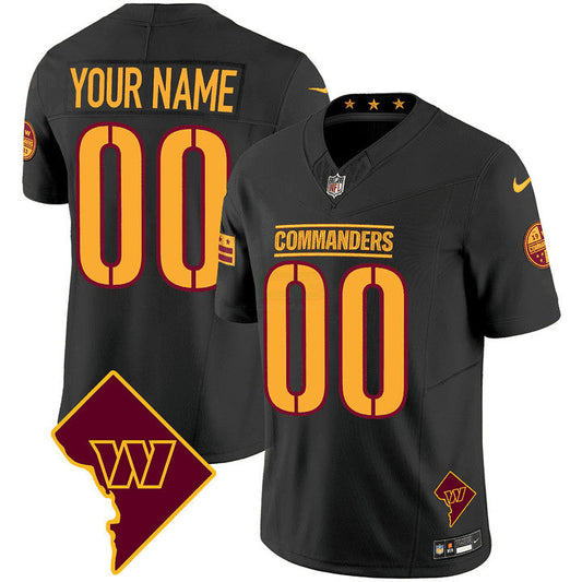 Camisa NFL Washington Washington DC Map Patch Jersey