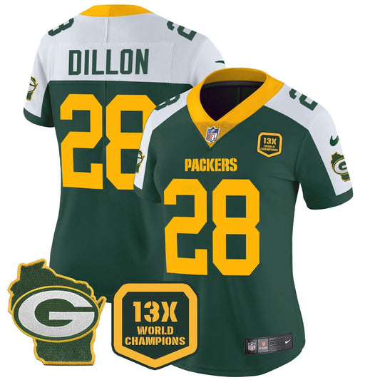 Camisa NFL Women’s 13 Time World Champions & Home Patch Vapor Jersey