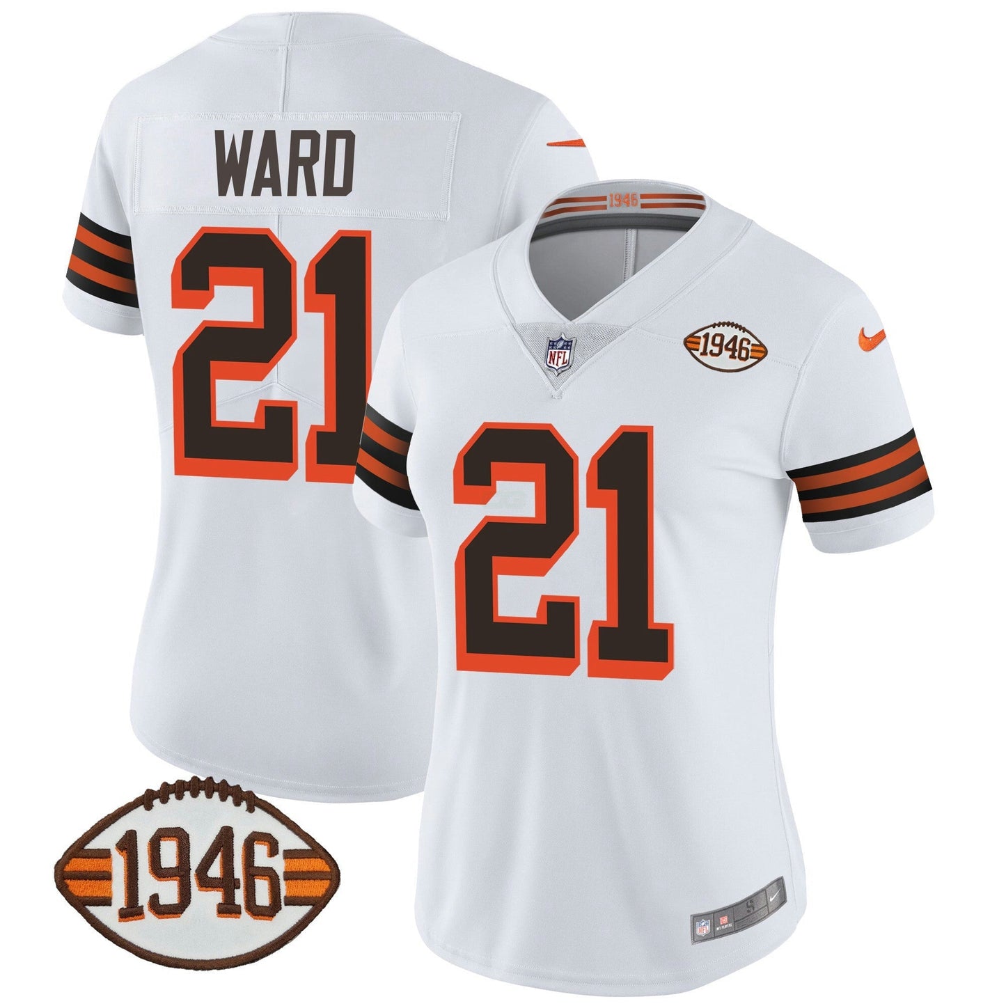 Camisa NFL Women’s 1946 75th Anniversary Patch Jersey