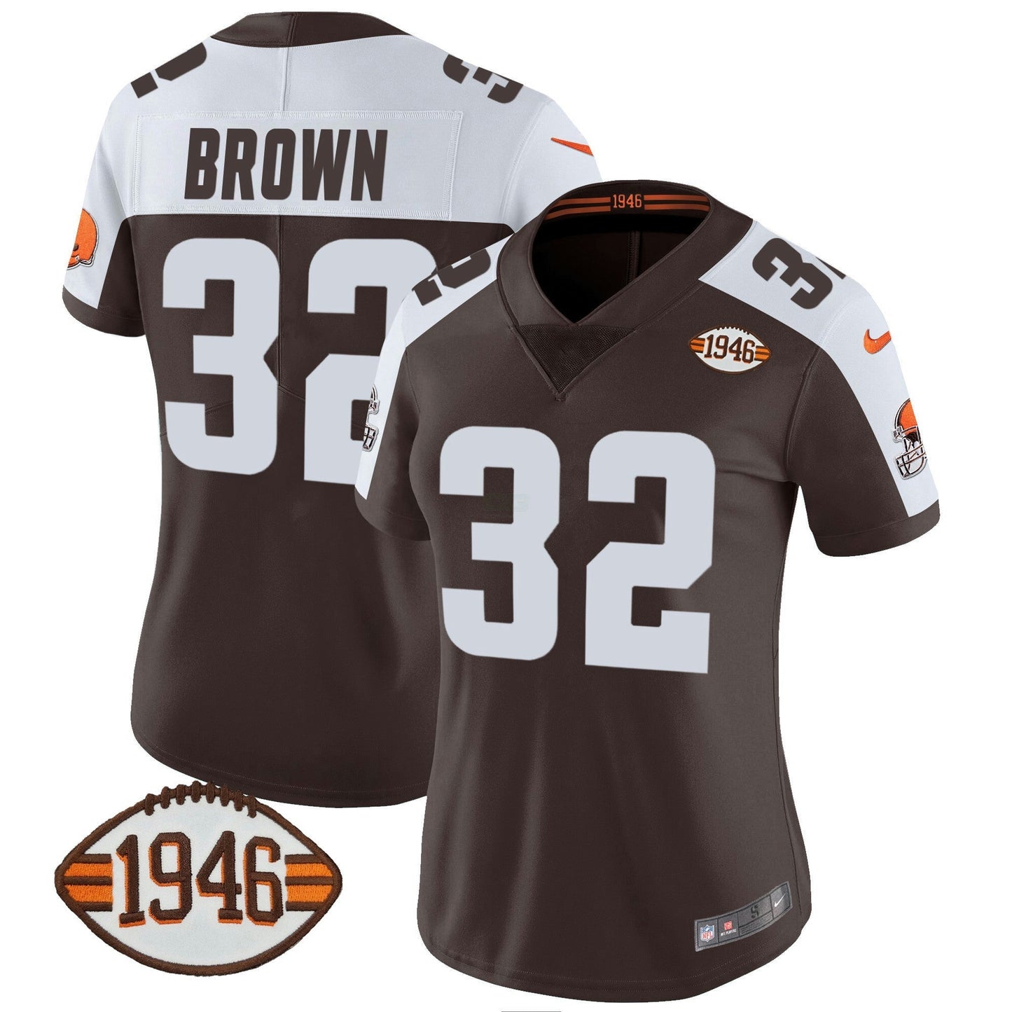 Camisa NFL Women’s 1946 75th Anniversary Patch Jersey