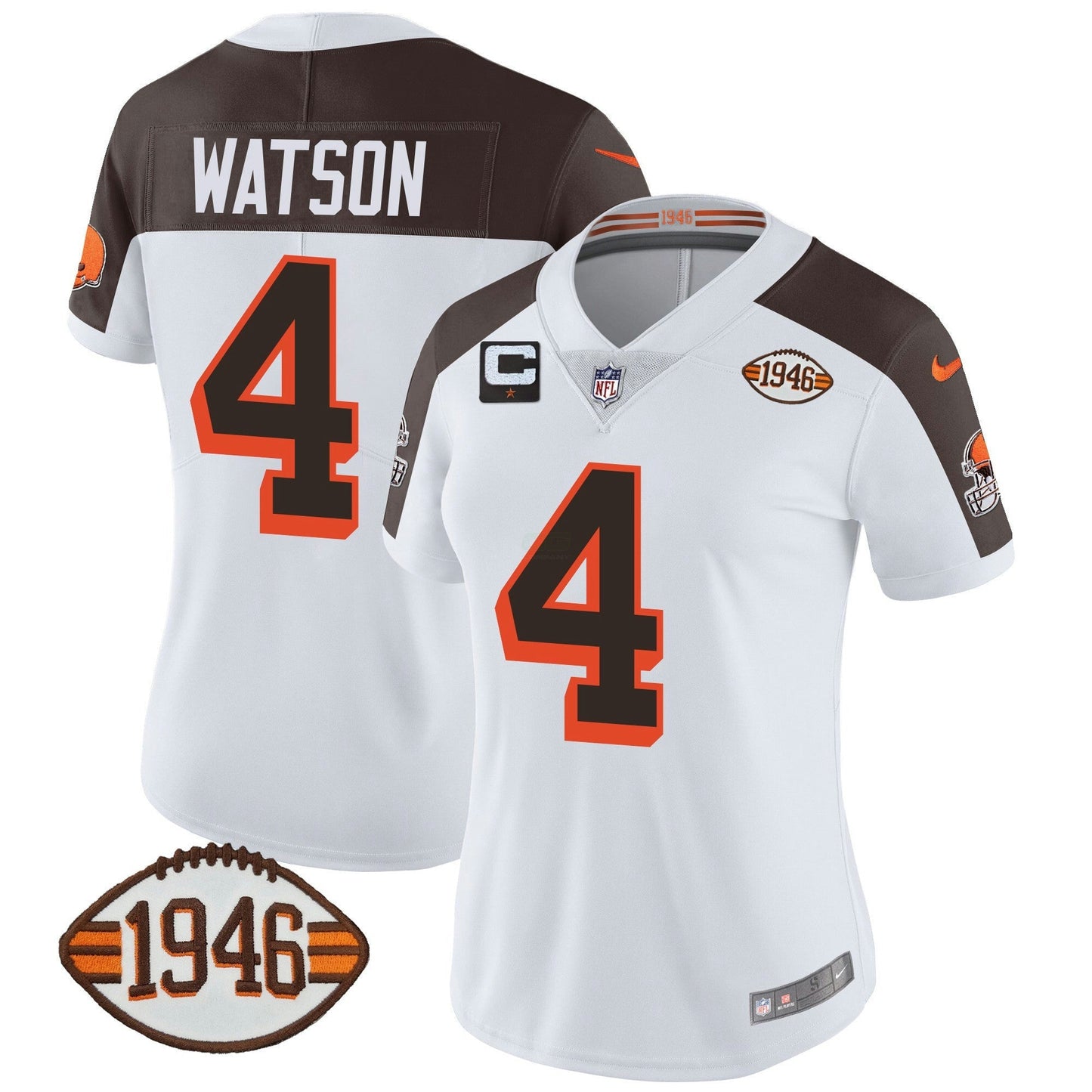 Camisa NFL Women’s 1946 75th Anniversary Patch Jersey