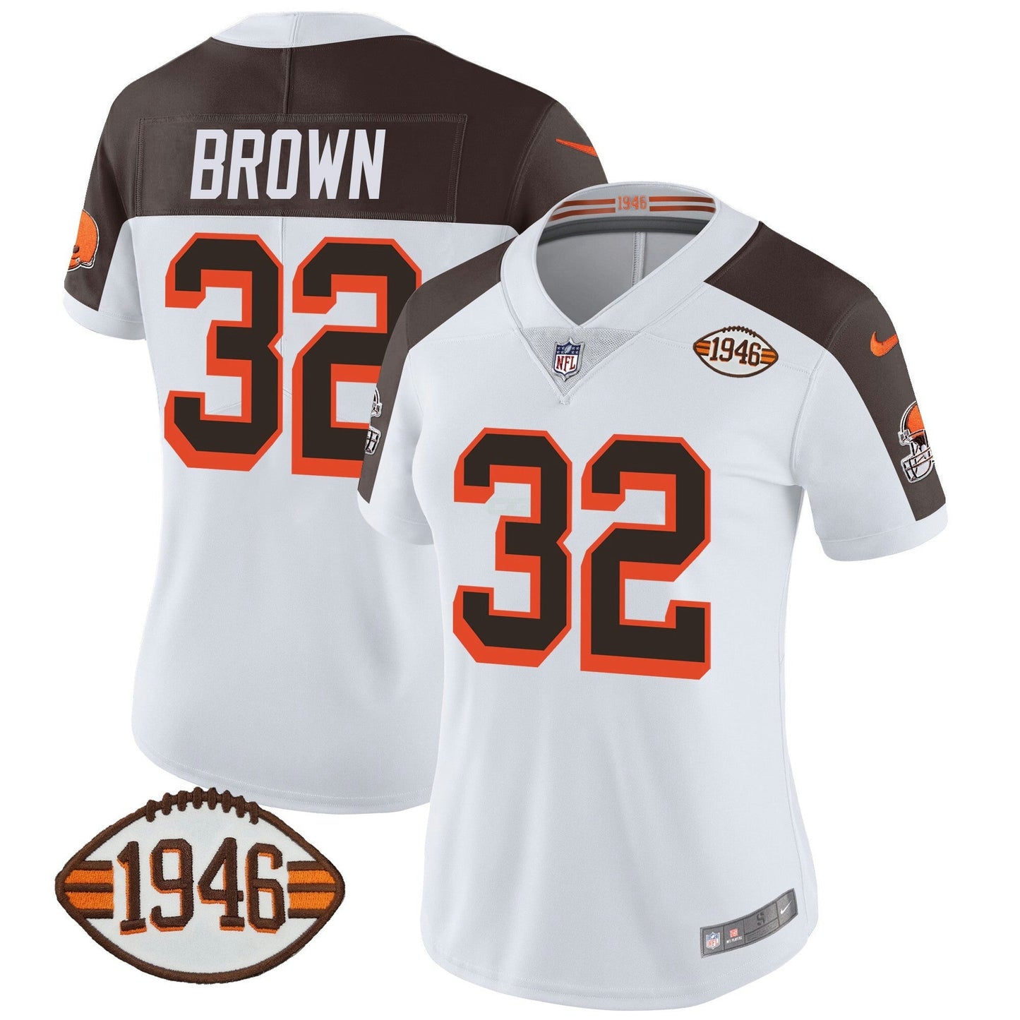Camisa NFL Women’s 1946 75th Anniversary Patch Jersey