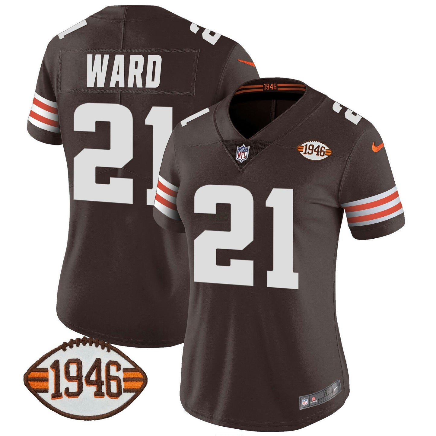 Camisa NFL Women’s 1946 75th Anniversary Patch Jersey