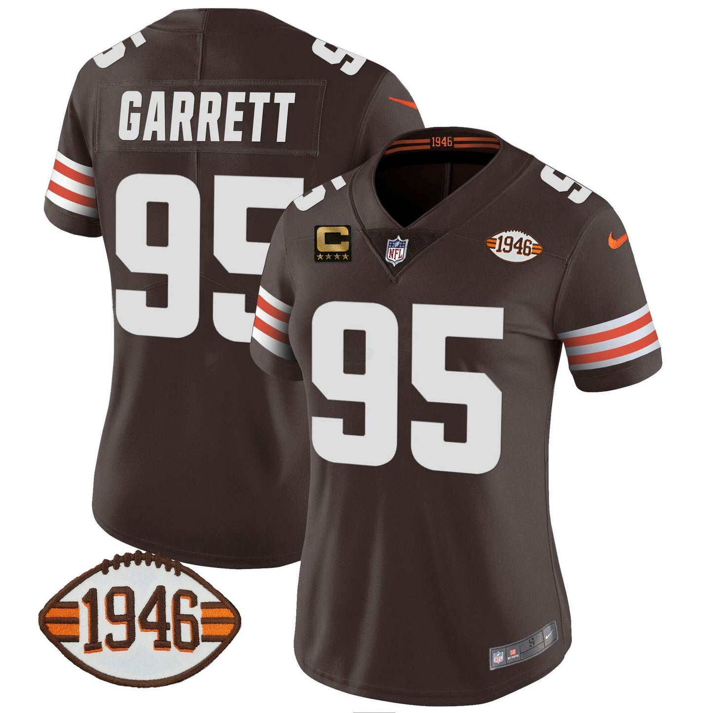 Camisa NFL Women’s 1946 75th Anniversary Patch Jersey
