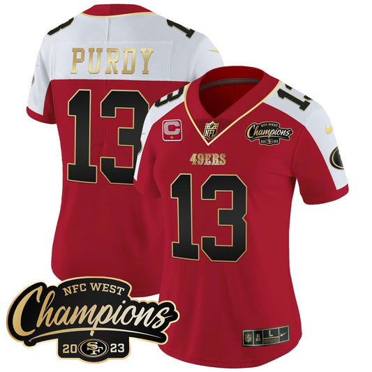 Camisa NFL Women’s 2023 NFC West Champions Patch Vapor Jersey