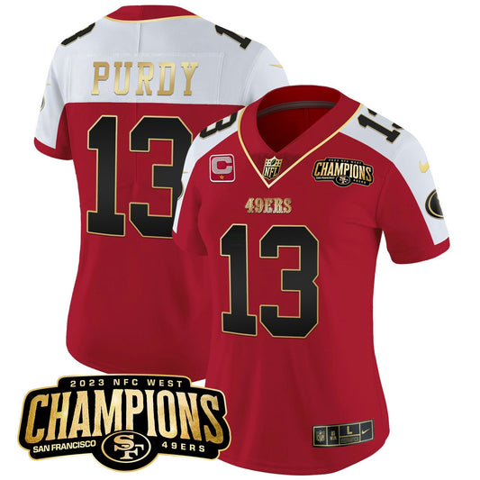 Camisa NFL Women’s 2023 NFC West Champions Patch Vapor Jersey V2