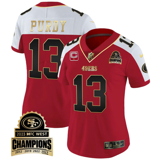 Camisa NFL Women’s 2023 NFC West Champions Patch Vapor Jersey V4