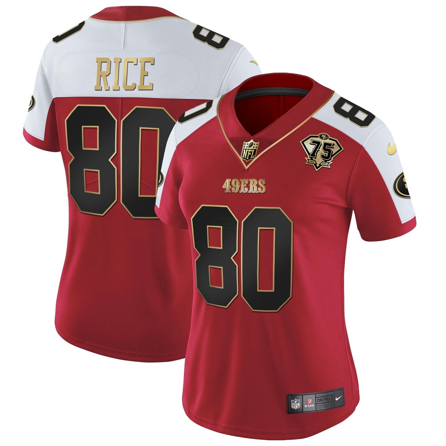 Camisa NFL Women’s 2023 Vapor Dourada Limited Jersey