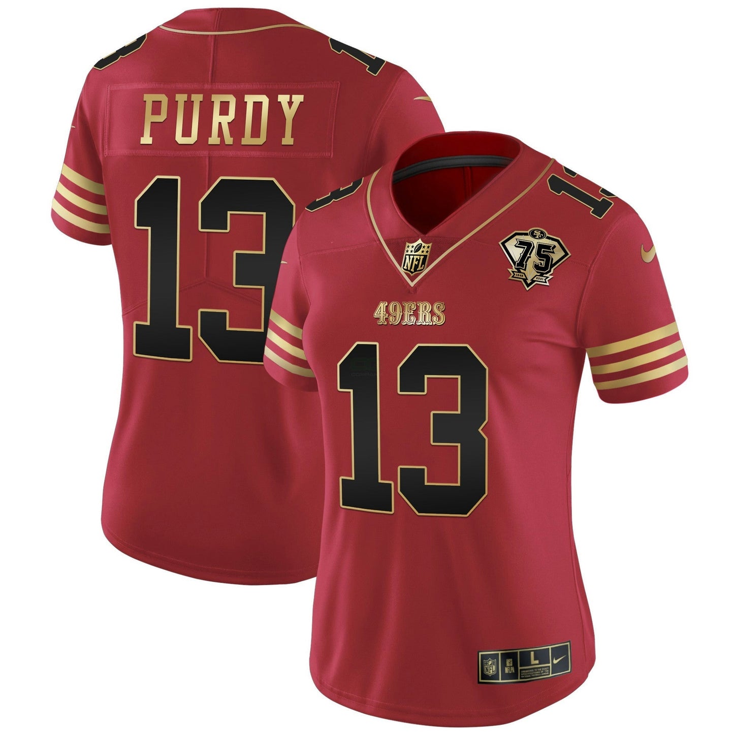Camisa NFL Women’s 2023 Vapor Dourada Limited Jersey