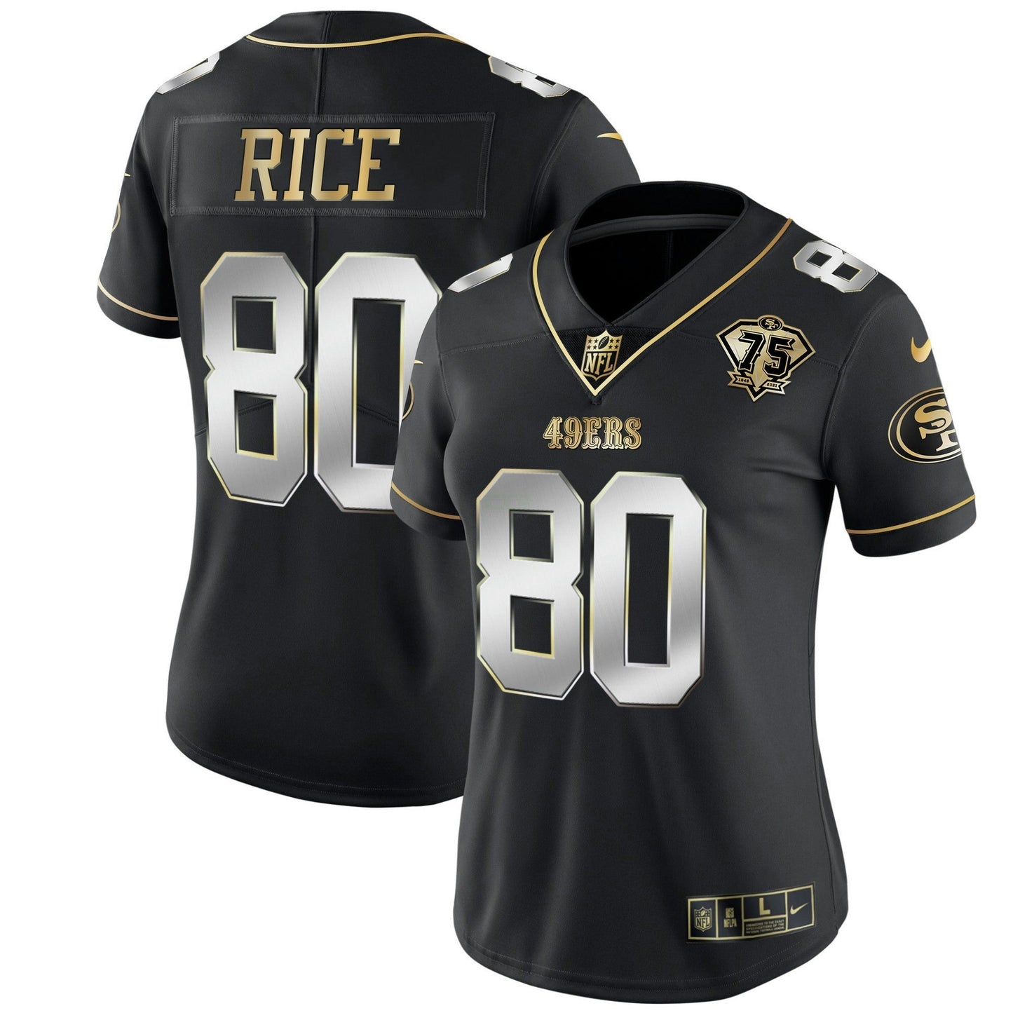 Camisa NFL Women’s 2023 Vapor Dourada Limited Jersey