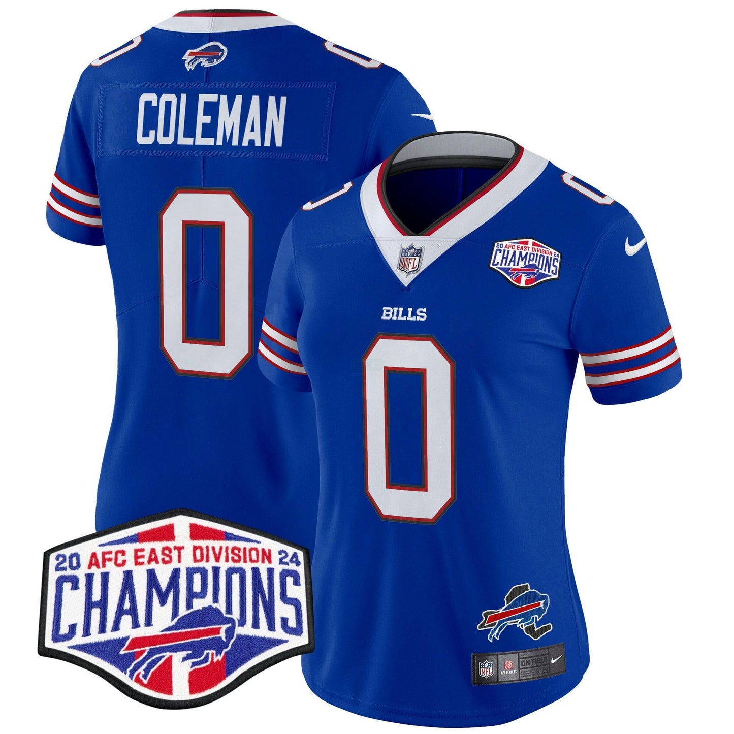 Camisa NFL Women’s 2024 AFC East Division Champions Vapor Limited Jersey