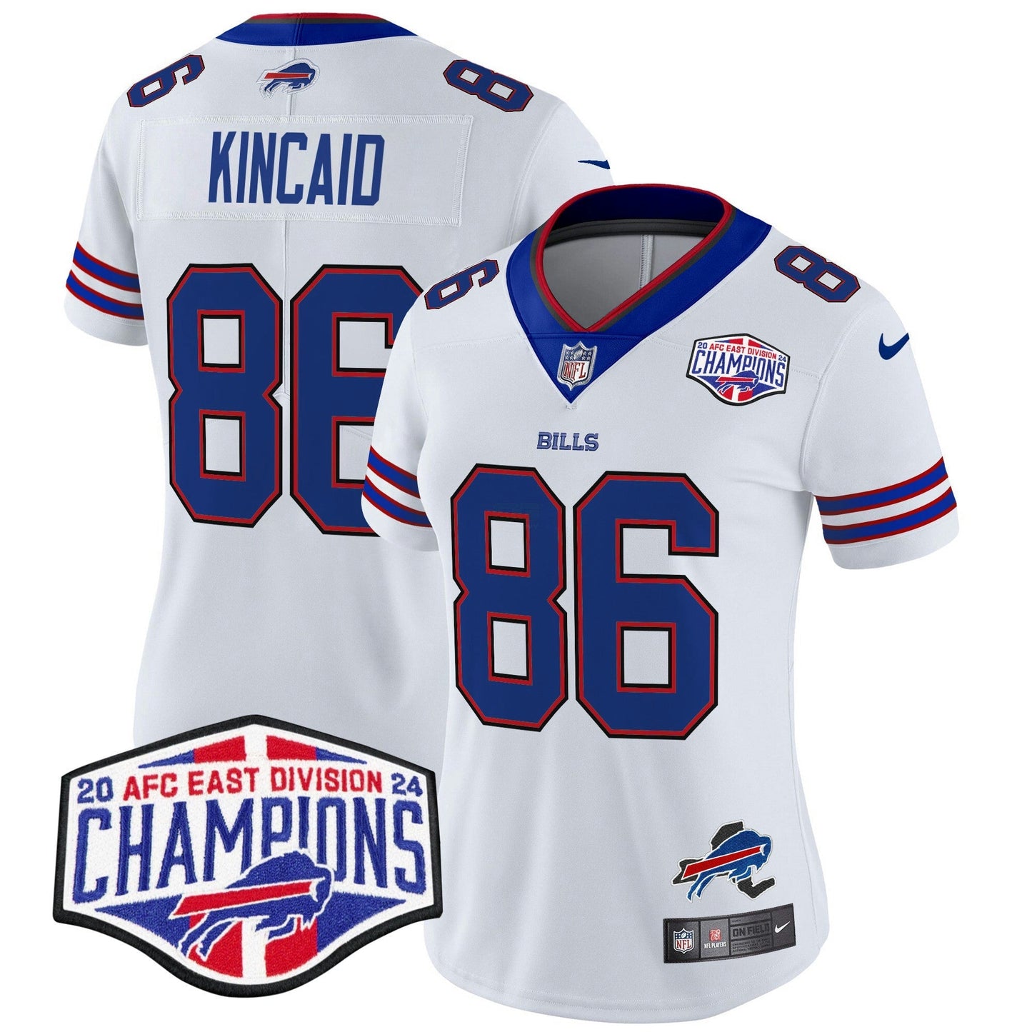 Camisa NFL Women’s 2024 AFC East Division Champions Vapor Limited Jersey