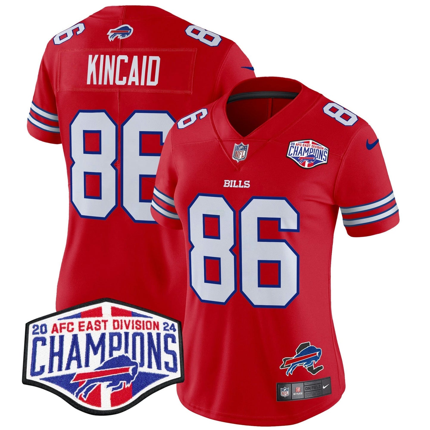 Camisa NFL Women’s 2024 AFC East Division Champions Vapor Limited Jersey