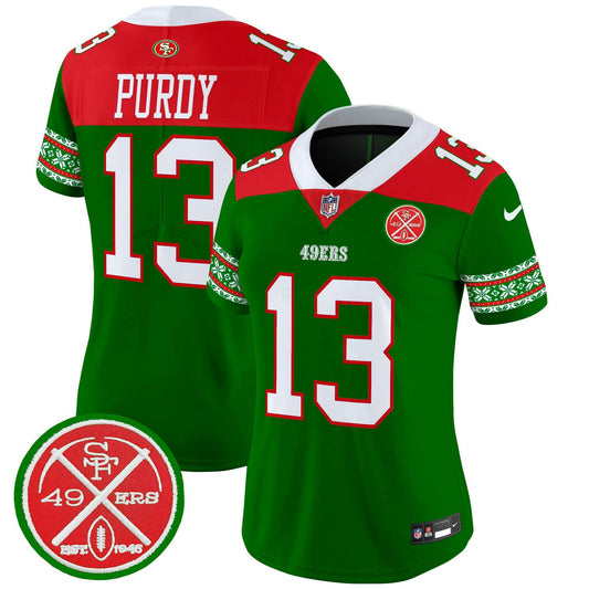 Camisa NFL Women’s 2024 Christmas Vapor Limited Jersey