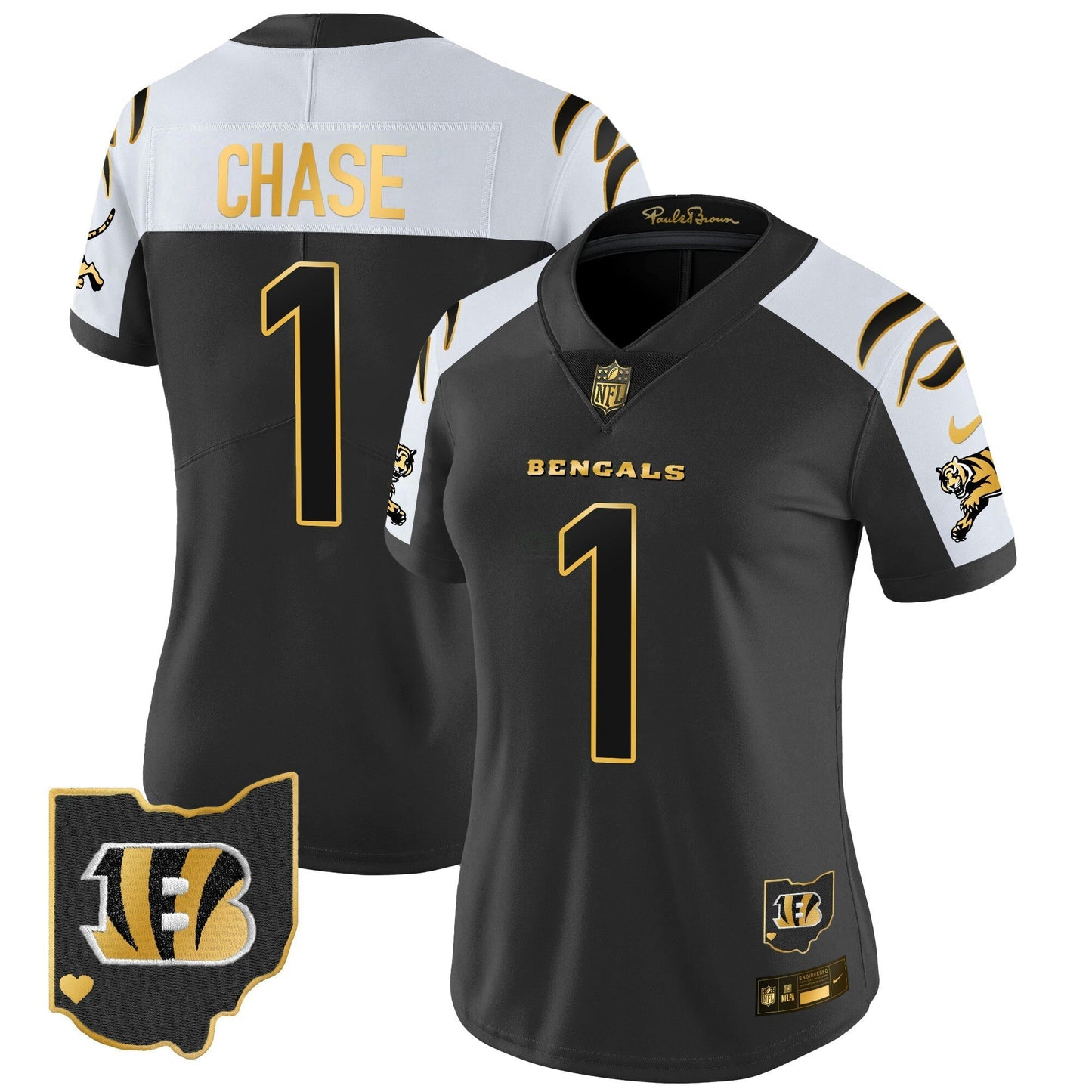 Camisa NFL Women’s 2024 Dourada Vapor Limited Jersey