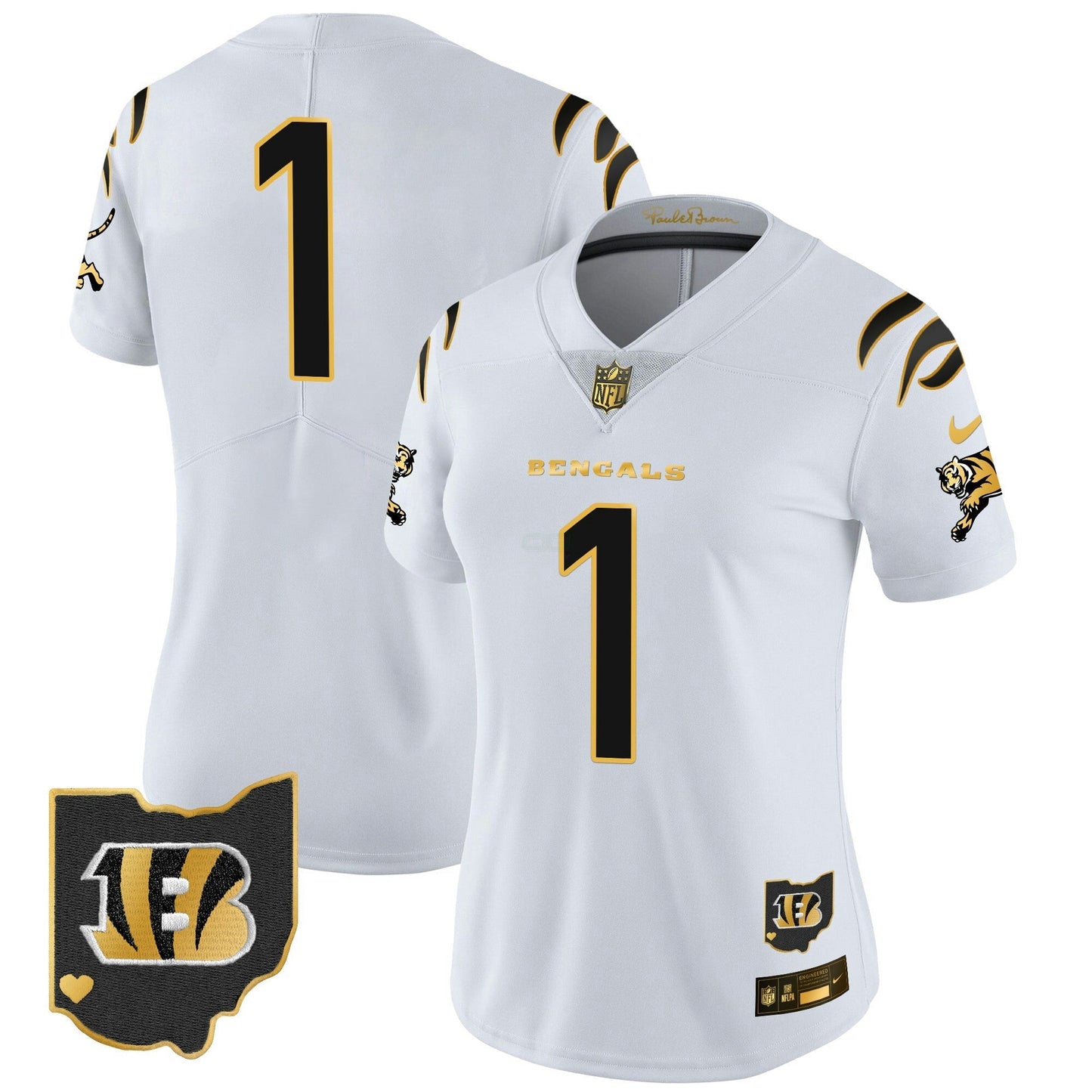 Camisa NFL Women’s 2024 Dourada Vapor Limited Jersey