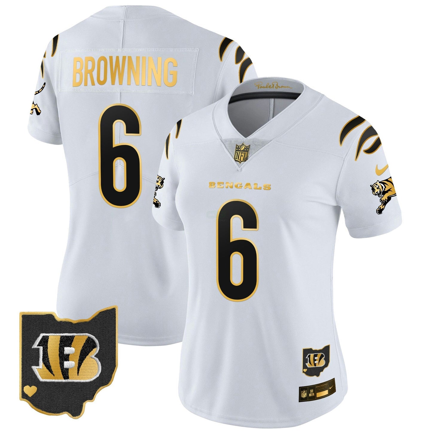 Camisa NFL Women’s 2024 Dourada Vapor Limited Jersey