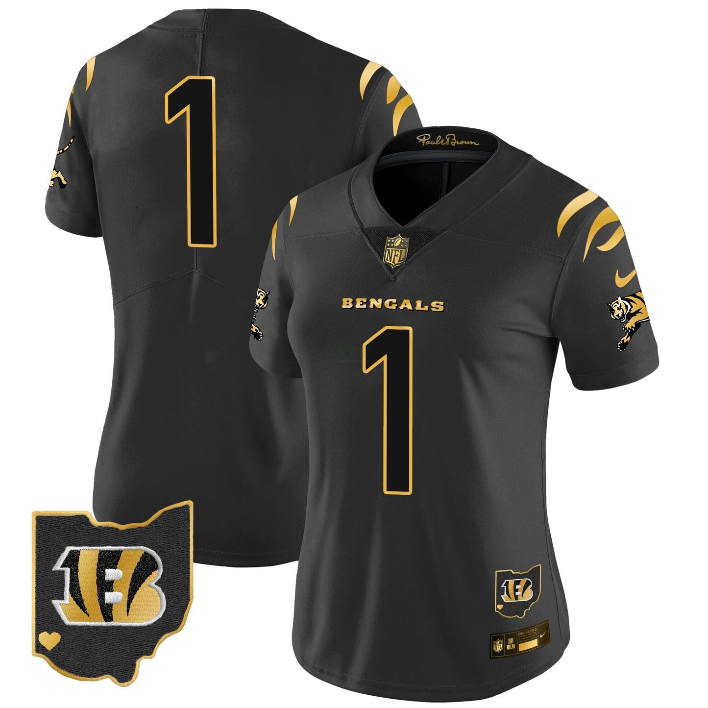 Camisa NFL Women’s 2024 Dourada Vapor Limited Jersey