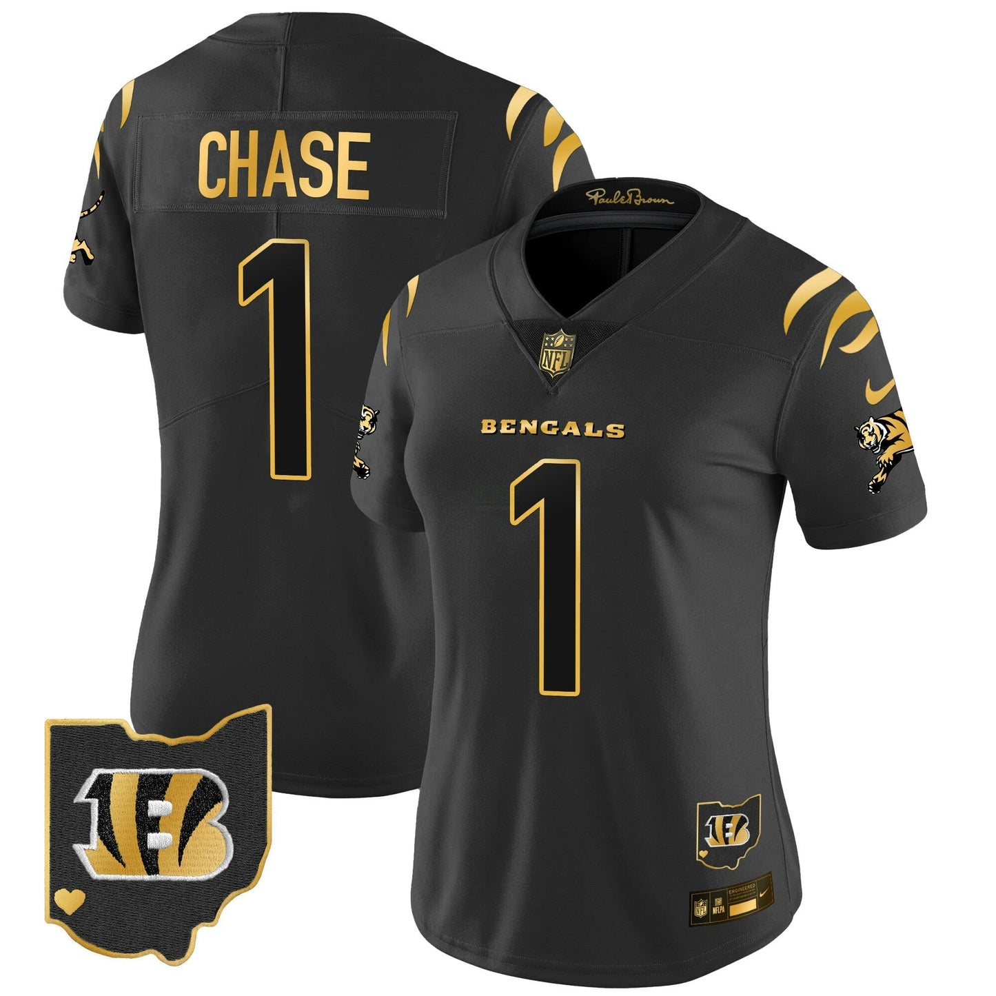 Camisa NFL Women’s 2024 Dourada Vapor Limited Jersey
