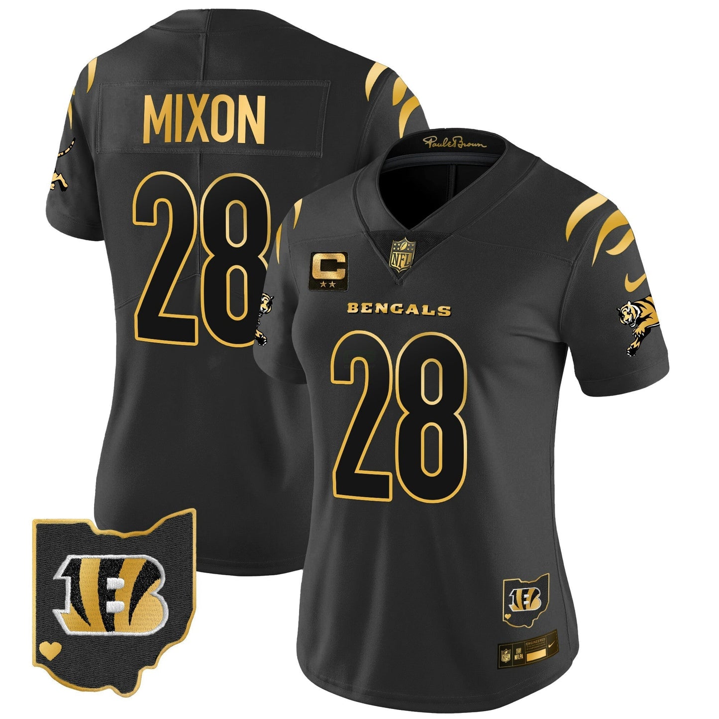 Camisa NFL Women’s 2024 Dourada Vapor Limited Jersey