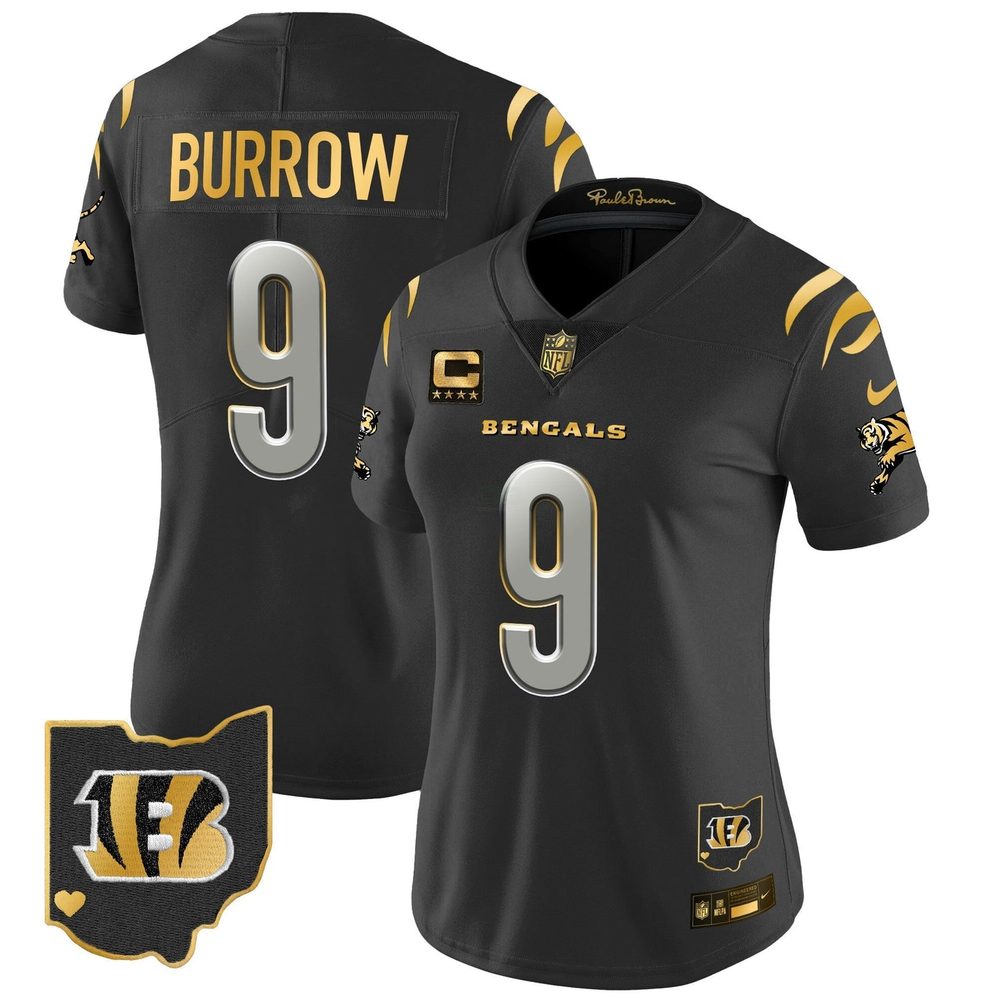 Camisa NFL Women’s 2024 Dourada Vapor Limited Jersey