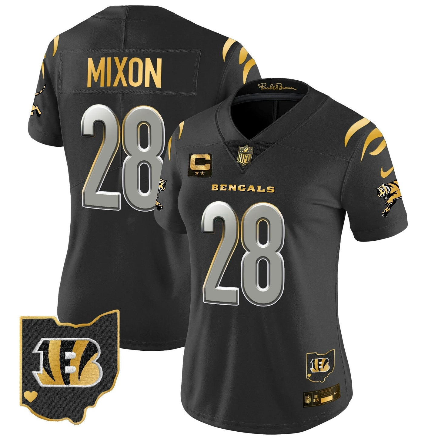 Camisa NFL Women’s 2024 Dourada Vapor Limited Jersey