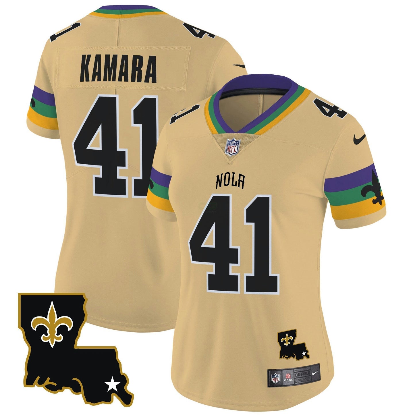 Camisa NFL Women’s 2024 New Orleans City Vapor Limited Jersey