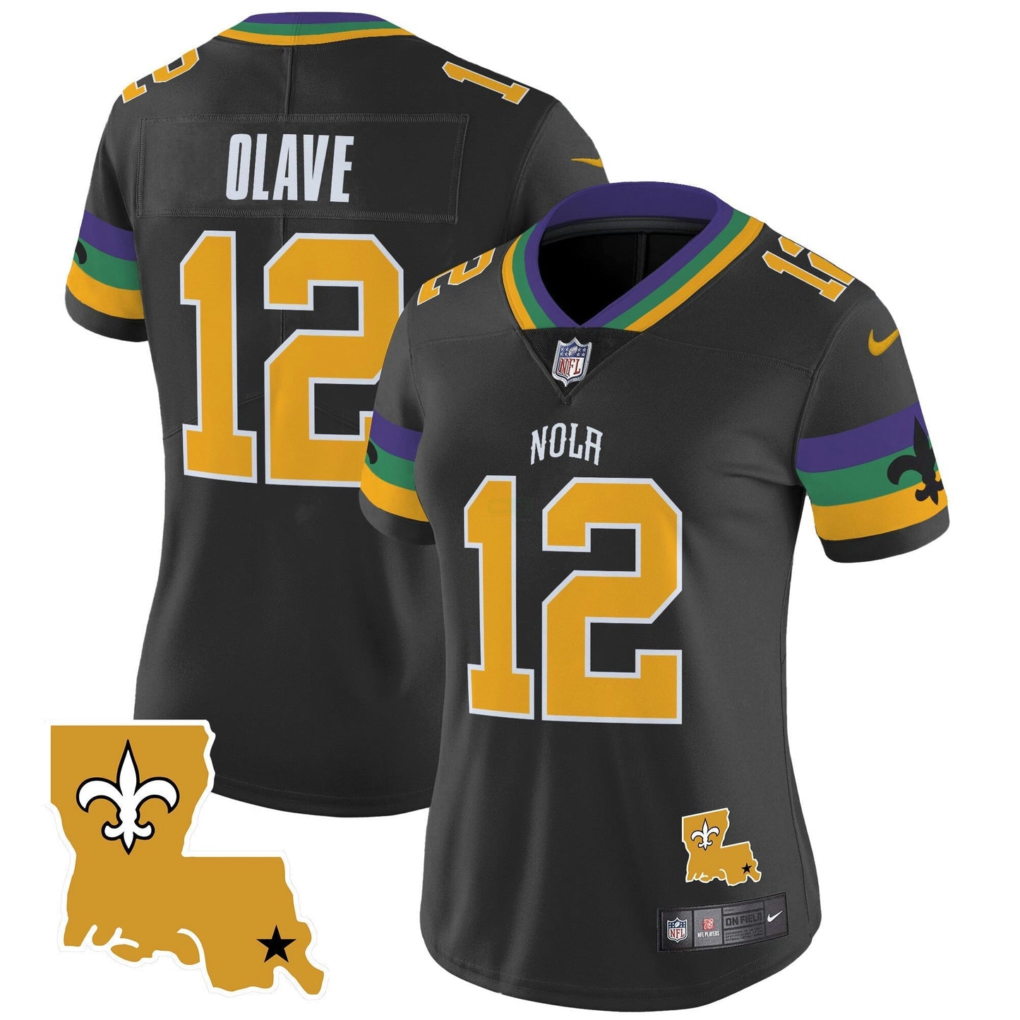 Camisa NFL Women’s 2024 New Orleans City Vapor Limited Jersey