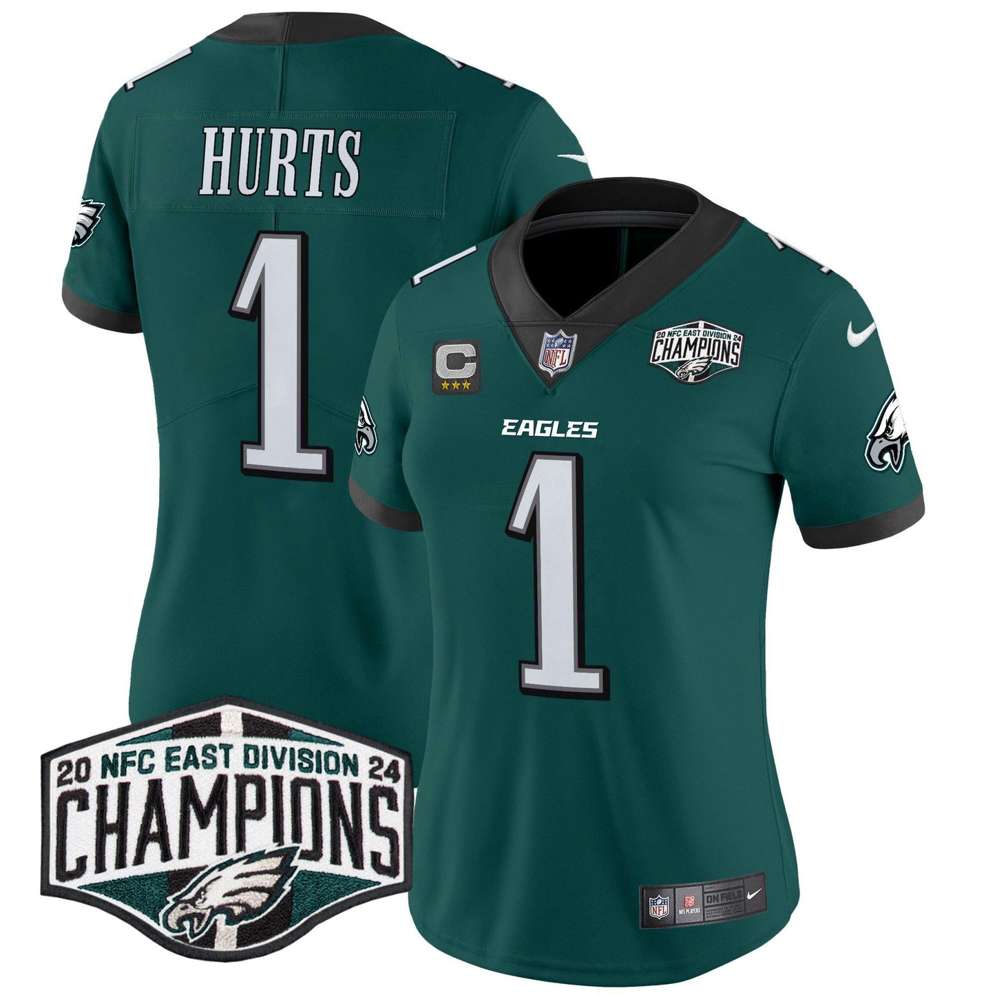 Camisa NFL Women’s 2024 NFC East Division Champions Vapor Limited Jersey
