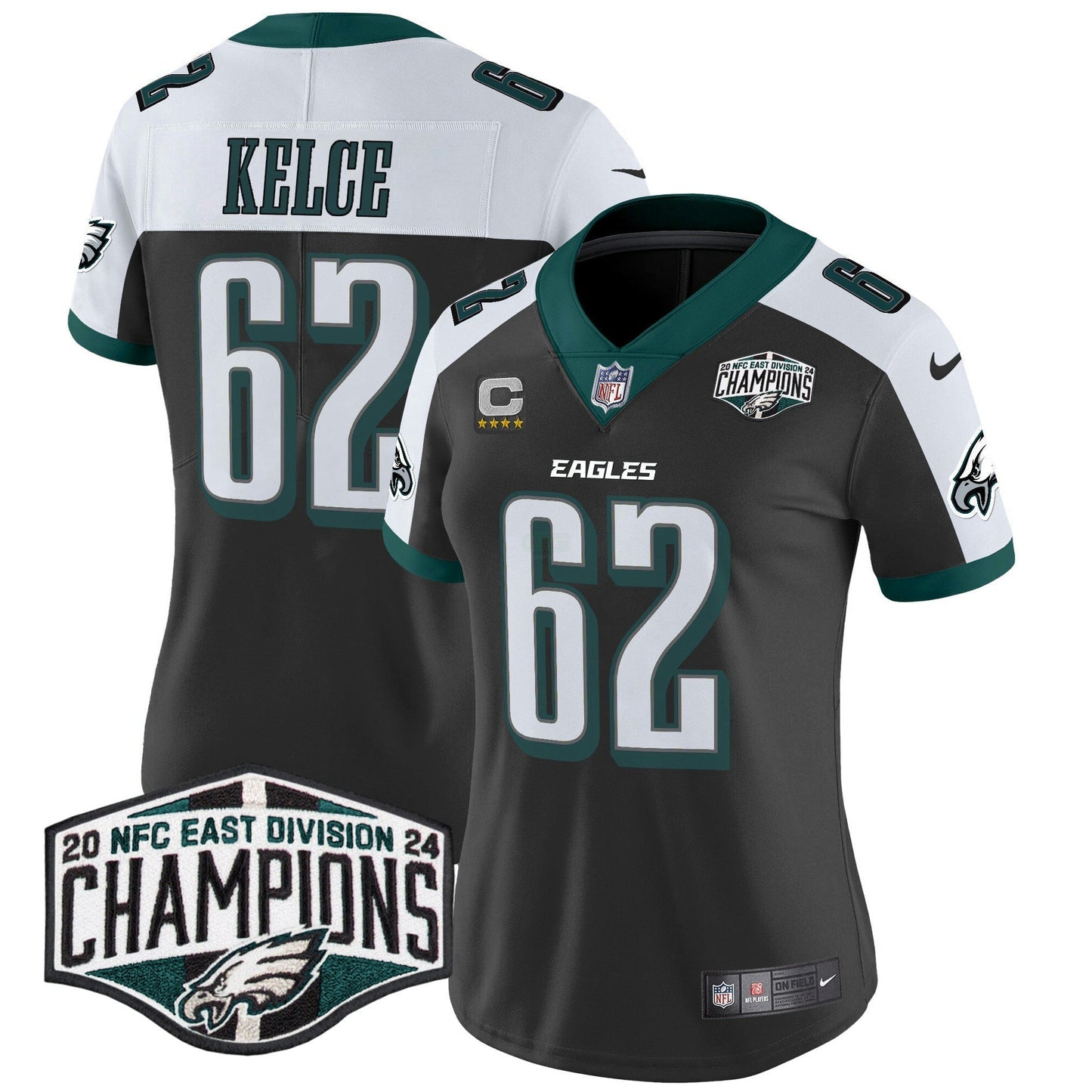 Camisa NFL Women’s 2024 NFC East Division Champions Vapor Limited Jersey