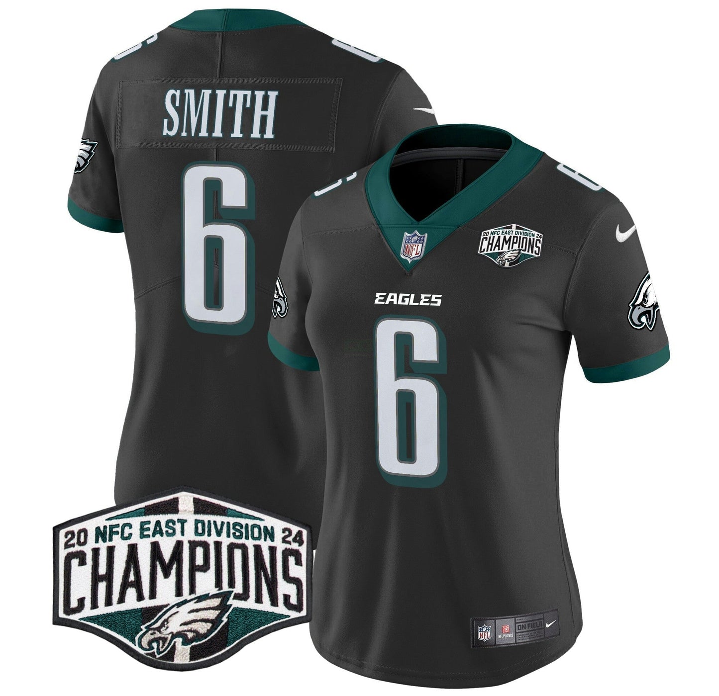 Camisa NFL Women’s 2024 NFC East Division Champions Vapor Limited Jersey
