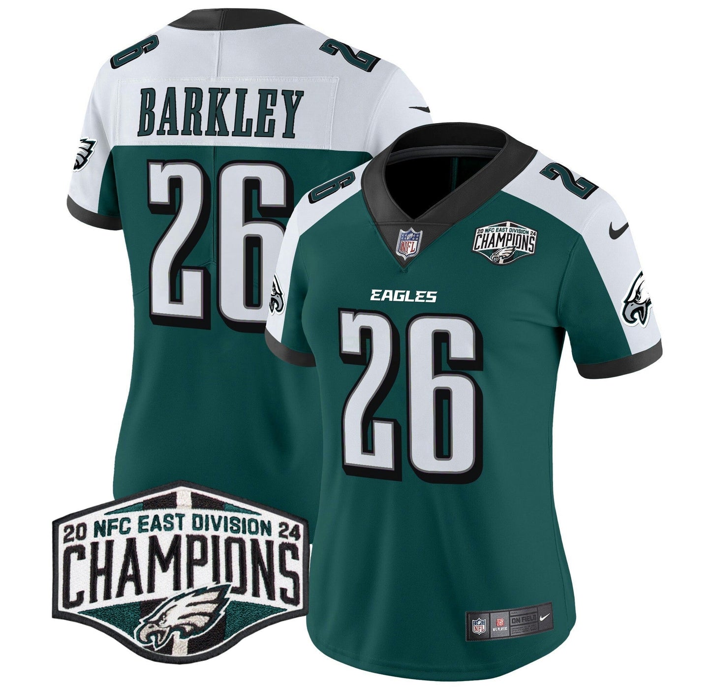 Camisa NFL Women’s 2024 NFC East Division Champions Vapor Limited Jersey