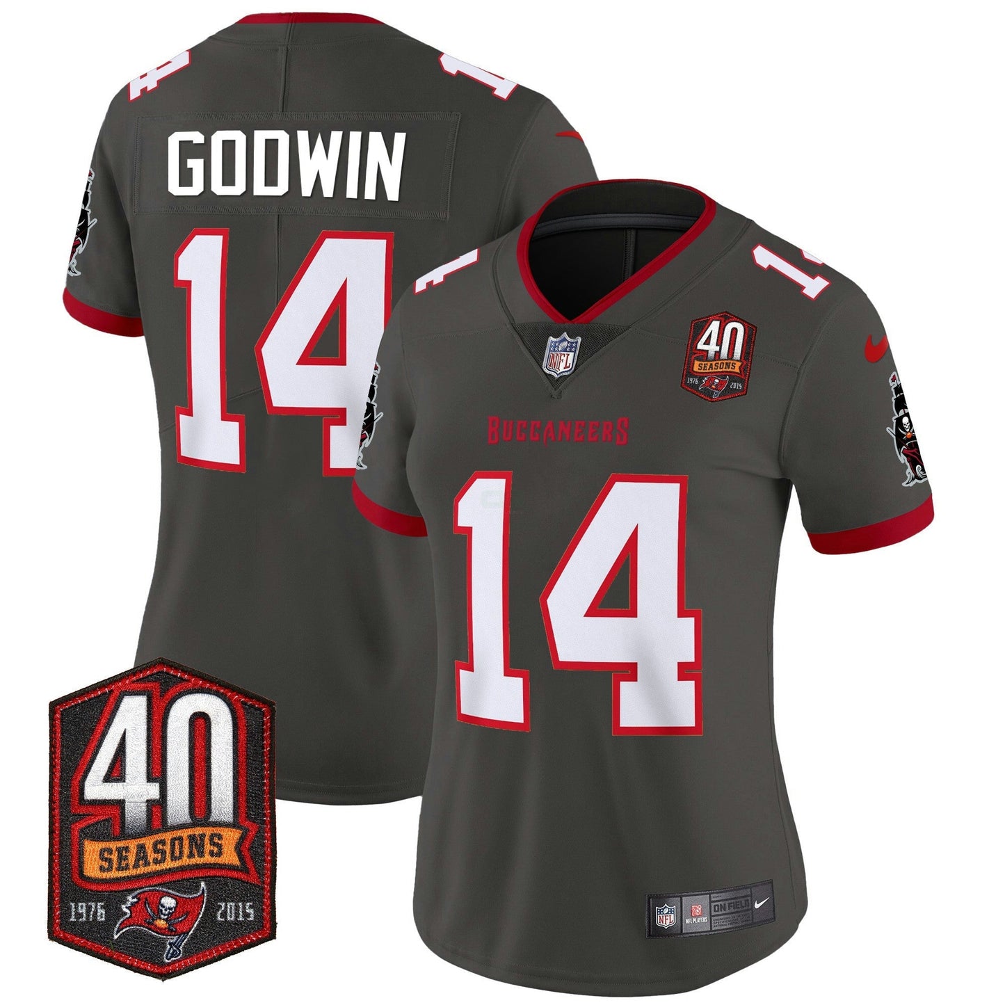 Camisa NFL Women’s 40th Season Patch Vapor Limited Jersey