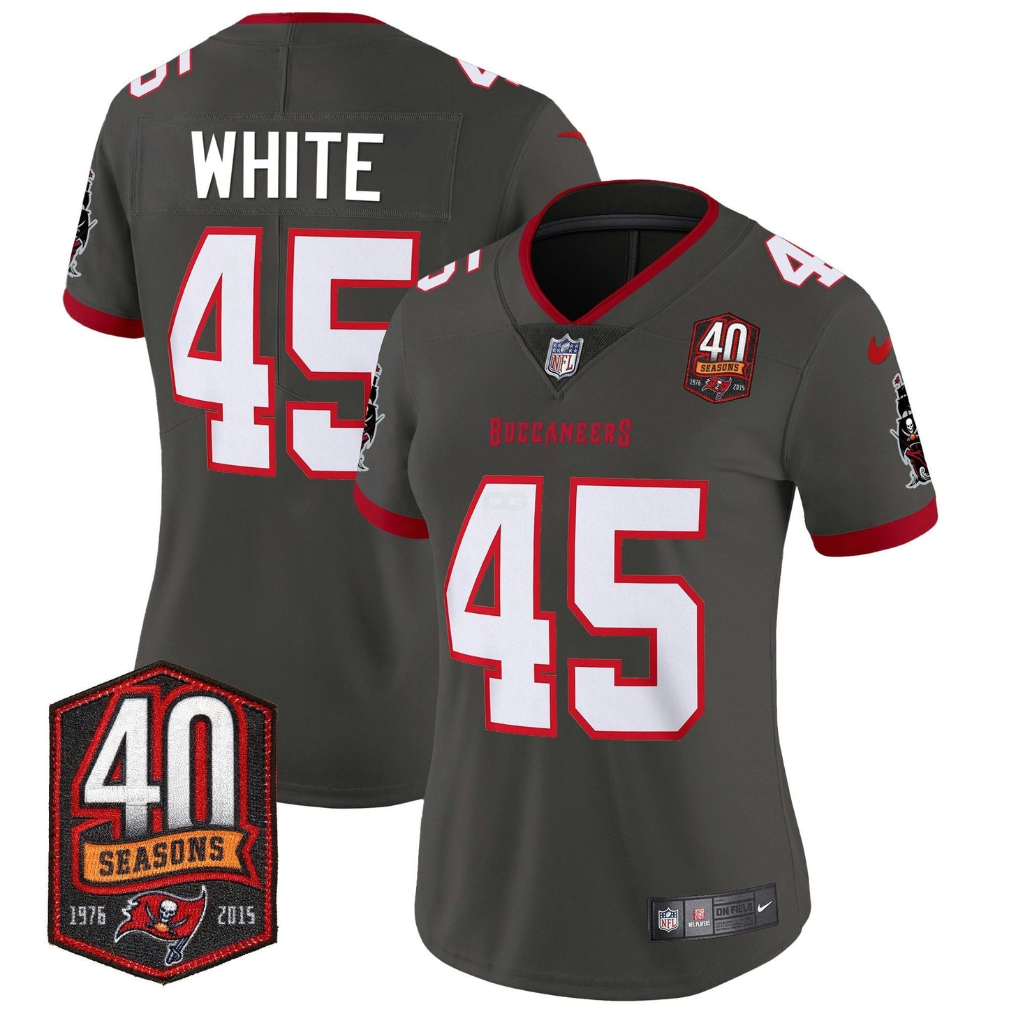 Camisa NFL Women’s 40th Season Patch Vapor Limited Jersey