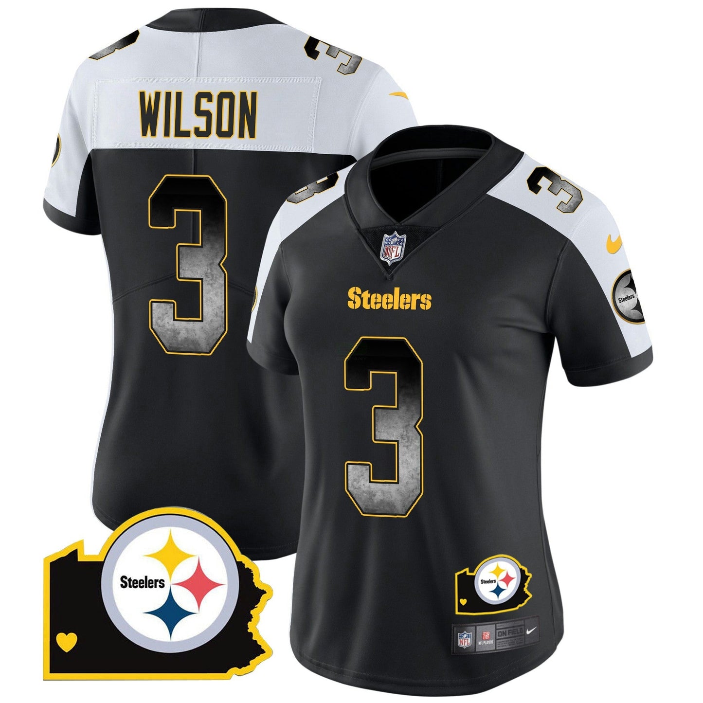 Camisa NFL Women’s Arch Smoke Home Patch Vapor Jersey